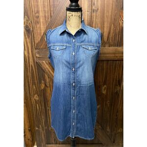 Mavi Jeans Western Jean Mini Dress Size S